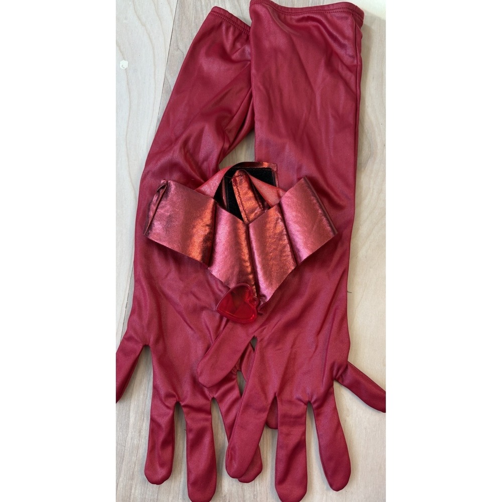 Disney Descendants The Rise of Red Queen of Hearts Costume Size Women's M 6-8 - Picture 9 of 10